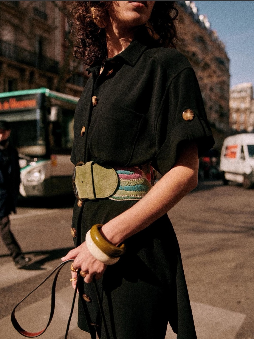 Sezane wide belt NWT - Picture 2 of 4